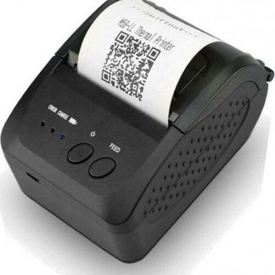 Bluetooth Θερμικός Εκτυπωτής 58mm - Bluetooth Thermal Printer Andowl Q-P01