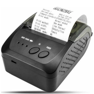 Bluetooth Θερμικός Εκτυπωτής 58mm - Bluetooth Thermal Printer Andowl Q-P01