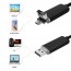 Usb Αδιάβροχη Κάμερα Ενδοσκόπιο 5m HD 3 σε 1 Type C/Usb/Micro Usb - Y101