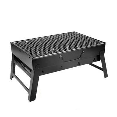 Φορητή Αναδιπλούμενη Ψησταριά 35x27x20cm BBQ για Barbeque σε μέγεθος χαρτοφύλακα - Mini Μικρή Μεταλλική Ψηστιέρα