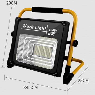 Αδιάβροχος Ηλιακός Προβολέας Εργασίας 120W W745 - Solar Work Light