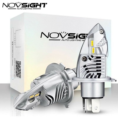 Η4 NovSight F10 2 Τμχ LED Λάμπες Αυτοκινήτου 70W 12000Lm 6000K - Λαμπτήρες Πορείας Car LED Headlights