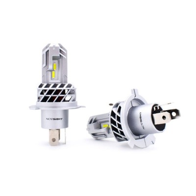 H4 NovSight N35 2 τμχ LED Λάμπες Αυτοκινήτου 50W 10000Lm 6000K - Λαμπτήρες Πορείας Car LED Headlights
