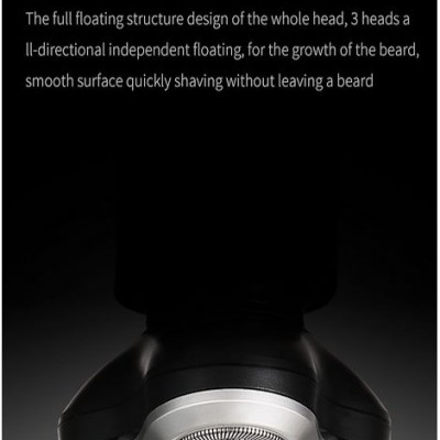 Ξυριστική Μηχανή Προσώπου 3D Κεφαλές Επαναφορτιζόμενη - VGR Electric Shaver V343