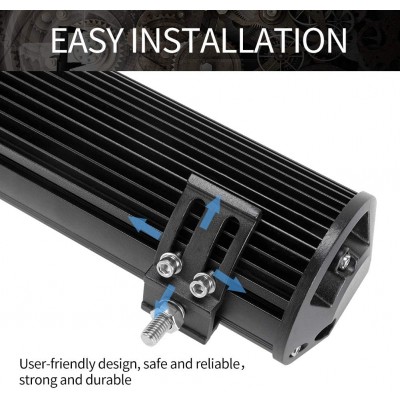 Προβολέας Cree LED 120W 10-30V DC 6500K Ψυχρό Λευκό 12000 lm 40 LED - Μπάρα Πορείας Αυτοκινήτου
