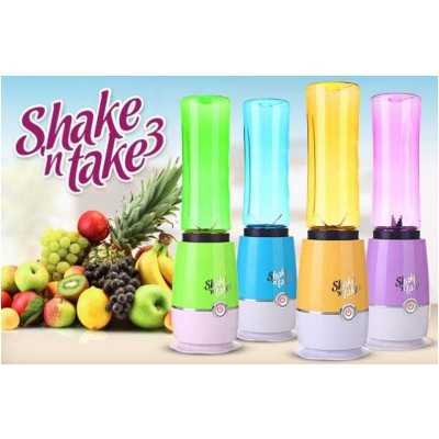 Μπλέντερ - Μπουκάλι Σέικερ Smoothies & Φρέσκοι Χυμοί - Shake n Take 3 - 2 Bottle Edition