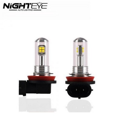 H11 2x Nighteye Λαμπτήρες LED Φώτα Πορείας 80W 3000Lm 6000K A334 - A18