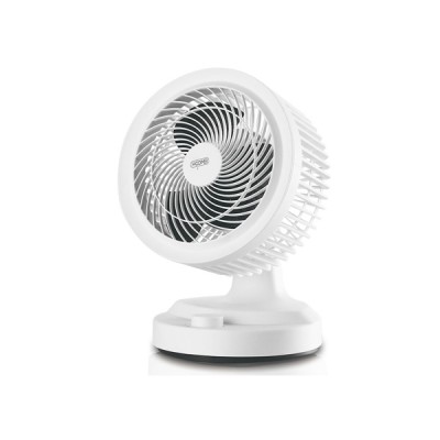 25cm  Επιτραπέζιος Λευκός Ανεμιστήρας 25W Hoomei HM-8250