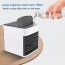 Φορητό Κλιματιστικό USB 2x Air Cooler Ultra - Ανεμιστήρας Air Condition Υδρονέφωσης & Υγραντήρας με Τεχνολογία Εξάτμισης & LED Φωτισμό