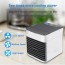 Φορητό Κλιματιστικό USB 2x Air Cooler Ultra - Ανεμιστήρας Air Condition Υδρονέφωσης & Υγραντήρας με Τεχνολογία Εξάτμισης & LED Φωτισμό