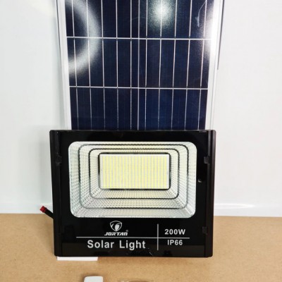 Αδιάβροχος Ηλιακός Προβολέας 200W με Φωτοβολταϊκό Πάνελ και Τηλεχειριστήριο - Jortan – J200 Solar Panel