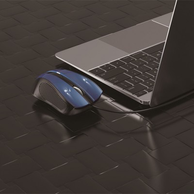 EZRA Ενσύρματο Οπτικό Ποντίκι Υπολογιστή Εργονομικά Σχεδιασμένο USB - Wired Optical Mouse AM02