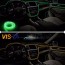 Slim Διακοσμητική Ταινία Neon LED Εσωτερικός Φωτισμός Αυτοκινήτου 12V 3m