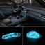 Slim Διακοσμητική Ταινία Neon LED Εσωτερικός Φωτισμός Αυτοκινήτου 12V 3m