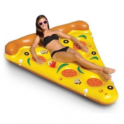 175x130x40cm Κομμάτι Pizza Φουσκωτό Στρώμα Θαλάσσης - Inflatable Sea Pizza Slice