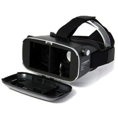 VR Μάσκα Metaverse Εικονικής Πραγματικότητας για Κινητό - Shinecon Smartphone VR Headset Μαύρο