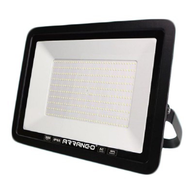 Αδιάβροχος IP65 LED SMD Προβολέας 300W Λευκού Φωτισμού 6500K - ARRANGO Flood Light