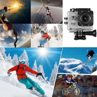 Super Extreme Αδιάβροχη Κάμερα Δράσης FHD 1080p 2.0in - Action Camera με Πλήρη Αξεσουάρ