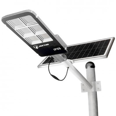 Ηλιακός Προβολέας με Χειριστήριο 100W - Jortan Solar Street Lamp