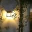 4x Ηλιακά Vintage Διακοσμητικά LED Αδιάβροχα Επιτοίχια Φωτιστικά 10Lm Θερμού Κίτρινου Ατμοσφαιρικού Φωτισμού με Φωτοκύτταρο - Σετ 4 Τεμαχίων