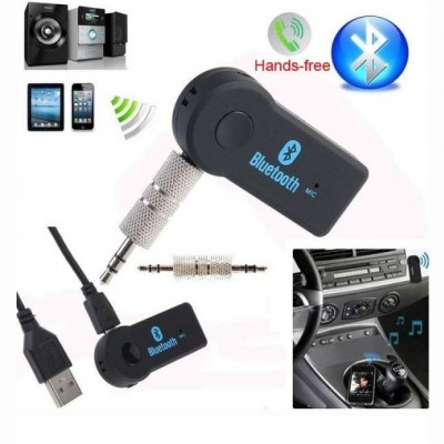 3 σε 1 Bluetooth Αναμεταδότης Αυτοκινήτου FM Transmitter, Hands-Free & Φορτιστής Αναπτήρα με RGB Φωτισμό