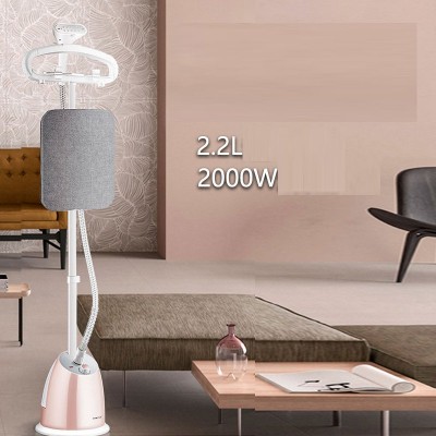 Sokany Επιδαπέδιος Ατμοκαθαριστής Ρούχων 2200W με Δοχείο 2.2lt Ρόζ