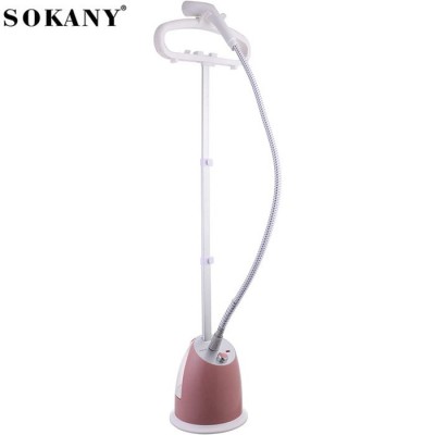 Sokany Επιδαπέδιος Ατμοκαθαριστής Ρούχων 2200W με Δοχείο 2.2lt Ρόζ