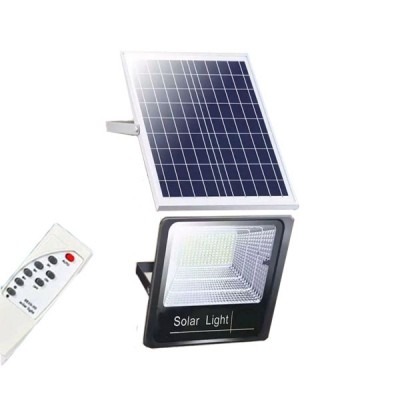 40W SolarBright LED Ηλιακός Προβολέας  με Απόδοση 200W Αδιάβροχος IP67 με Φωτοβολταϊκό Πάνελ, Ασύρματο Τηλεχειριστήριο & Χρονοδιακόπτη - Solar Floodlight