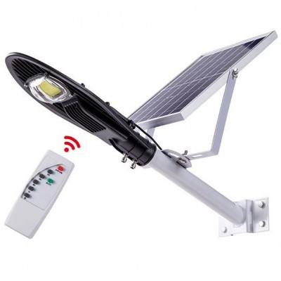20W Ηλιακό Φωτιστικό Δρόμου LED Αδιάβροχο Εξωτερικού Χώρου με Φωτοκύτταρο & Τηλεχειριστήριο