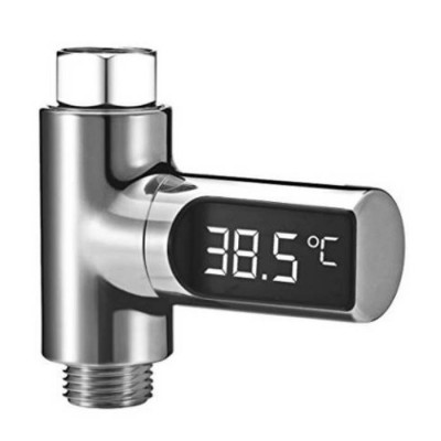 Ψηφιακό Θερμόμετρο Βρύσης με Οθόνη LCD - Digital Shower Thermometer with LED Display