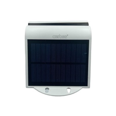 Ηλιακό Φωτιστικό Τοίχου LED με Ανιχνευτή Κίνησης 20W Λευκό AB-TA173 Aerbes