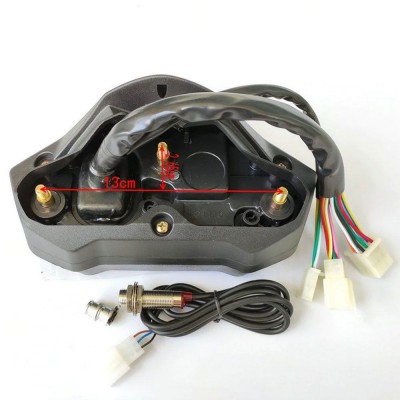 Universal Ψηφιακό LED Στροφόμετρο 1000r/min για Μοτοσυκλέτες με 1-2-4 Κυλίνδρους