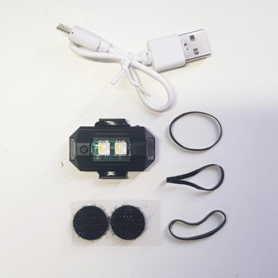 Στροβοσκοπικά Φώτα LED για Drone με 3 Χρώματα και 9 Λειτουργίες