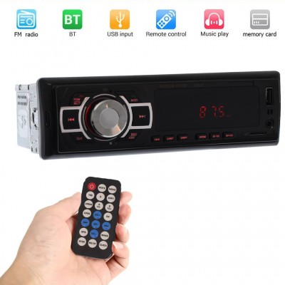 FONY 6055-BT MP3 Player Ηχοσύστημα Αυτοκινήτου Universal 1DIN Bluetooth - Ραδιόφωνο - USB - AUX - SD με Τηλεχειριστήριο & Αποσπώμενη Πρόσοψη