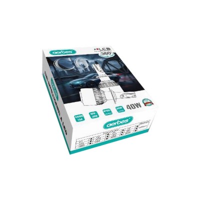 H1 Σετ 2 Τεμάχια Led Λάμπες C6 Αυτοκινήτου 40W 4200lm - Led Headlight