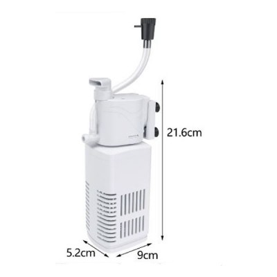 Εσωτερικό Φίλτρο Ενυδρείου 3 σε 1 Jeneca IPF-460 15w 800l/h