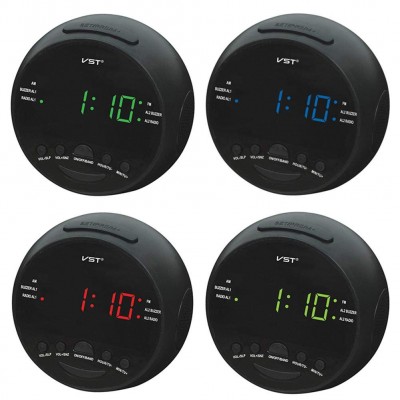 Επιτραπέζιο Ρολόι Ξυπνητήρι & Ραδιόφωνο 3 σε 1 - AM/AF Clock Alarm Radio VST-905