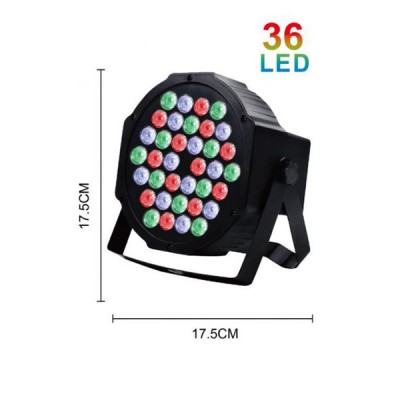 Προβολέας RGB  - Φωτορυθμικό DJ 36xLed ARRANGO AQW76586