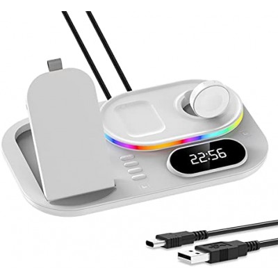 3 ΣΕ 1 Βάση για Ασύρματη Φόρτιση Andowl AN-Q-L025-Wireless Charging Pad-Qi