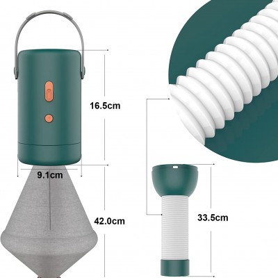 Φορητός Στεγνωτήρας-Αερόθερμο 400w Ρούχων/Παπουτσιών/Κατοικιδίων με Αναδιπλούμενη Θήκη - Portable Clothes Dryer