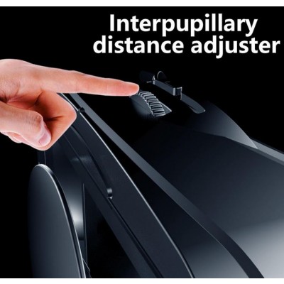 VRG PRO Headset Γυαλιά Εικονικής Πραγματικότητας με Ενσωματωμένα Ακουστικά για Κινητά από 5″ έως 7″