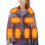Huggle Ολόσωμη Κουβέρτα 120x200εκ  Βελουτέ Fleece με Μανίκια και Κάλυψη Ποδιών Γκρί