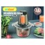 Q-JR842 Ηλεκτρικός Πολυκόφτης Μπλέντερ Multi Blender 650W με Ανοξείδωτο Δοχείο 3.0L