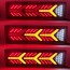 Στρογγυλό Πίσω Φανάρι Φορτηγού με 20Led DC 24V Universal Αδιάβροχο IP66 79927 Κόκκινο/Πορτοκαλί