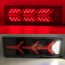 Στρογγυλό Πίσω Φανάρι Φορτηγού με 20Led DC 24V Universal Αδιάβροχο IP66 79927 Κόκκινο/Πορτοκαλί