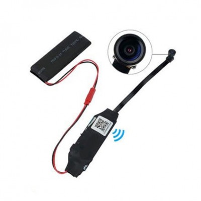 Μίνι Wifi Κρυφή Ασύρματη Κάμερα - Καταγραφικό IP Micro Module με SD - DVR Spy Cam