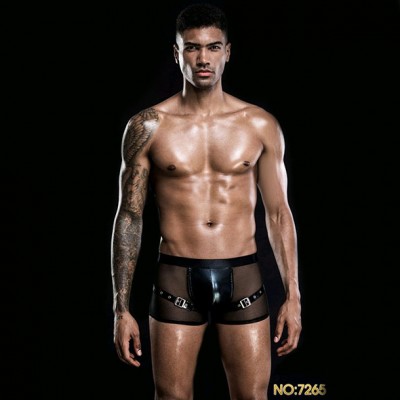 Αντρικό Σέξυ Εσώρουχο Δερμάτινο - Men's Sexy Lingerie Leather