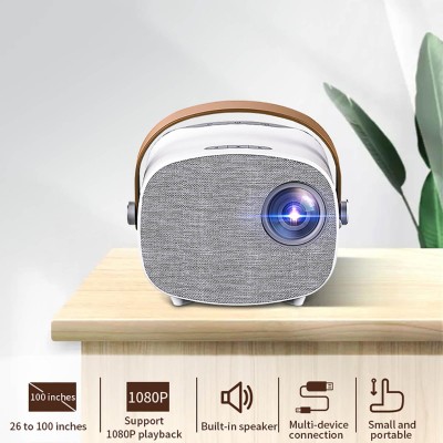 Mini Παιδικός Φορητός Βιντεοπροβολέας Q2  Led Multimedia USB, SD, HDMI, AV Προβολέας - Προτζέκτορας Projector Home Cinema με Τηλεχειριστήριο