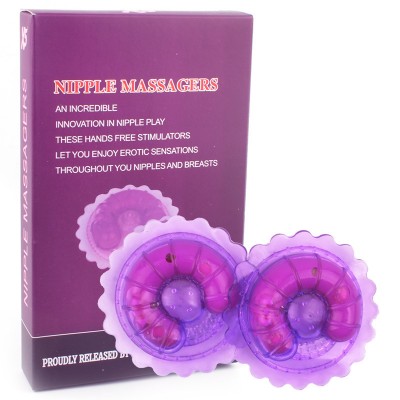 Αισθησιακό Παιχνίδι Μασάζ Θηλών Με Δόνηση - Nipple Massager Pads Toy