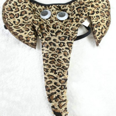 Σεξυ Αντρικό Εσώρουχο Ελέφαντας - Sexy Men's Lingerie Elephant G-String Leopar